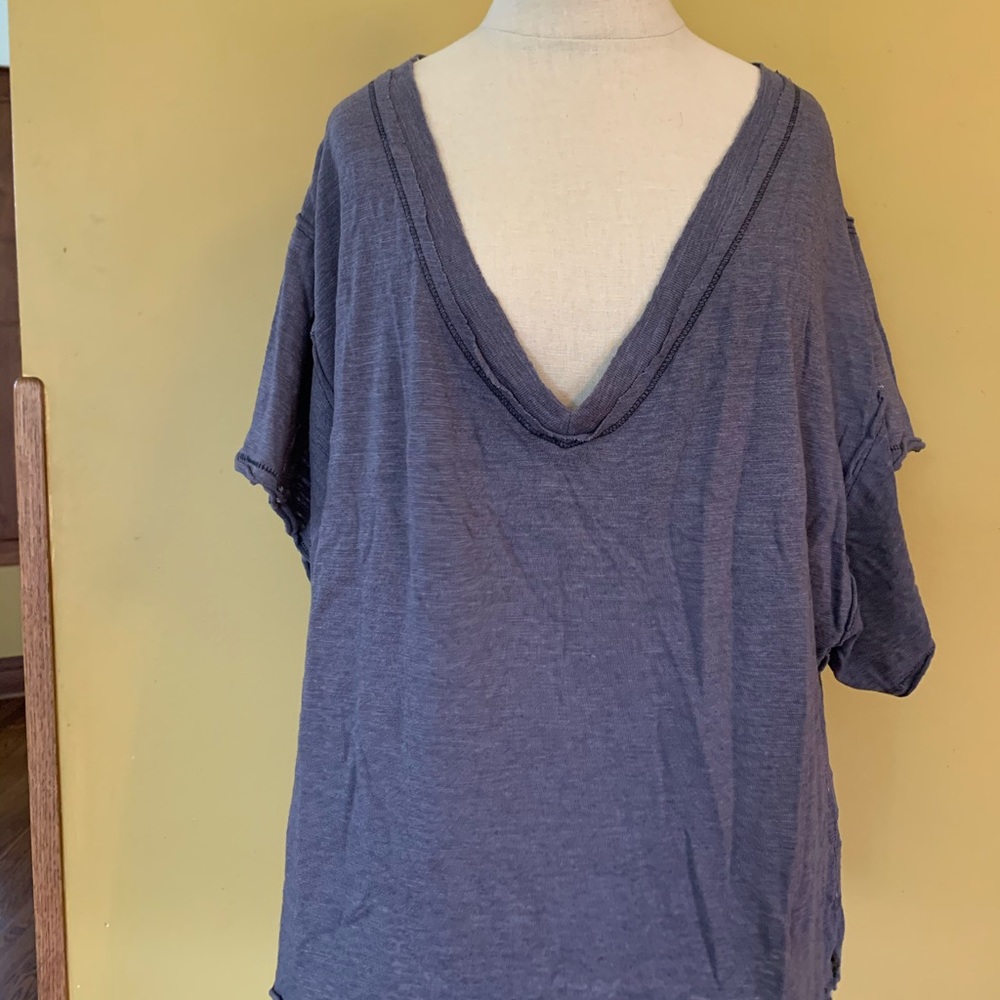 Free People Flowy Shirt